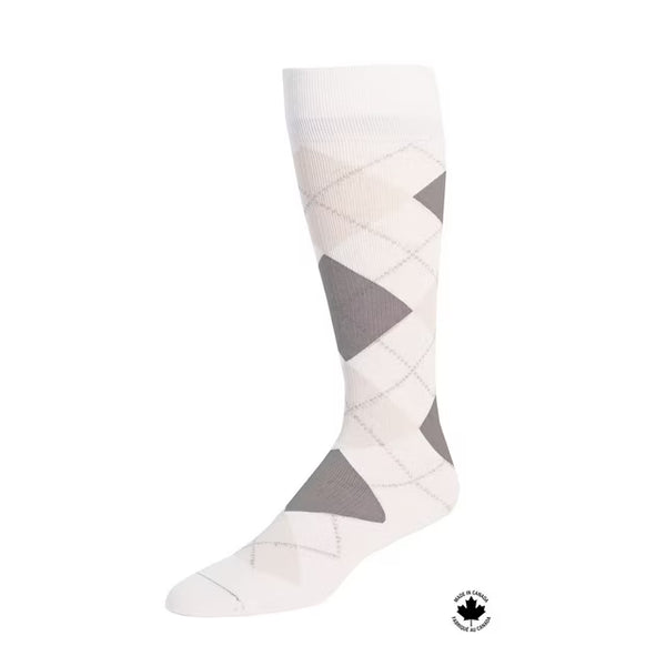 PARAMEDIC 15–20 mmHg WOMEN’S FASHION COMPRESSION SOCKS – ARGYLE – 1 PAIR