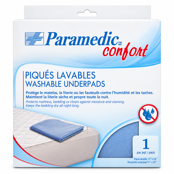 Washable underpads 17" x 24"