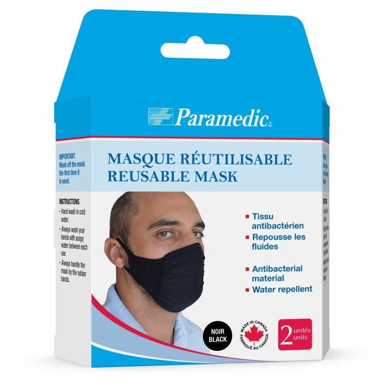 washable black masks