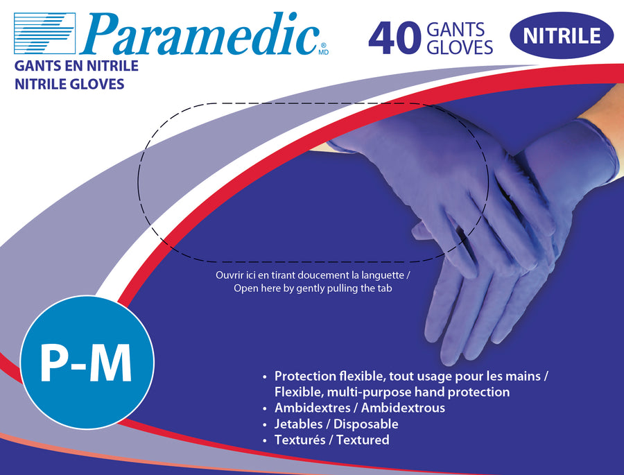 GANTS EN NITRILE (40u)