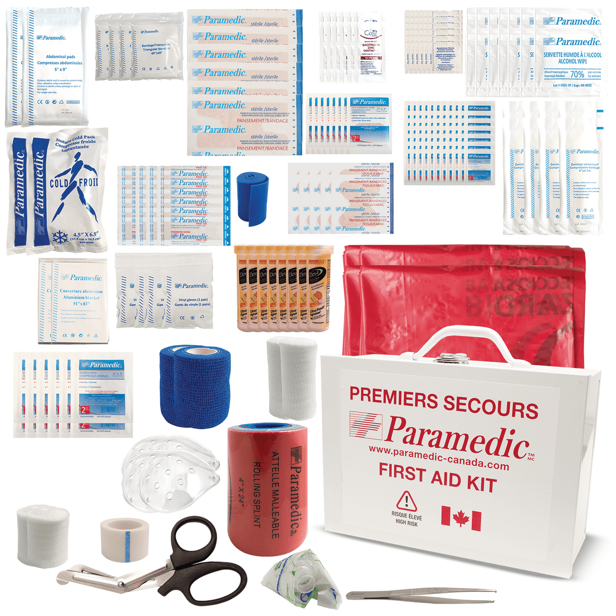 Safety First Kit Safety first kit - High Risk (26 to 50 employees) – Paramedic Canada