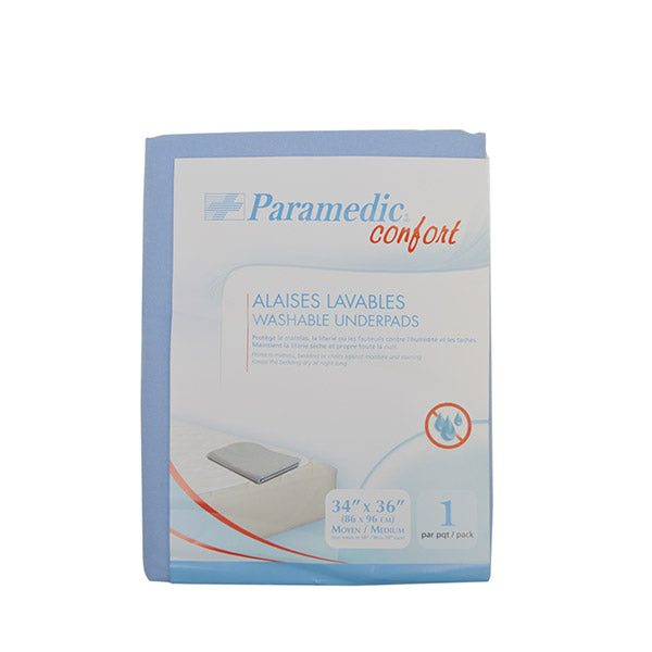 Washable underpads 34" x 36" with 18" flaps
