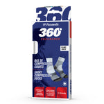 SHORT COMPRESSION SOCKS WHITE