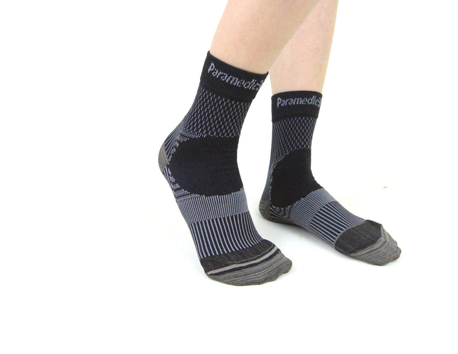 SHORT COMPRESSION SOCKS BLACK