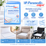 Washable underpads 17" x 24"
