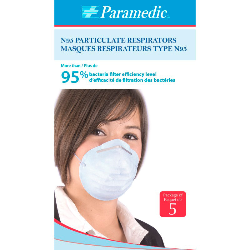Breathing mask N95 (5) – Paramedic Canada