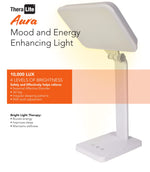 BRIGHT LIGHT THERAPY LAMP THERA LITE AURA