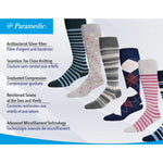 CHAUSSETTES DE COMPRESSION MODE 15-20mmHg HOMMES À POIS (1 PAIRE)