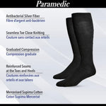 CHAUSSETTES DE COMPRESSION PREMIUM 15-20 mmHg HOMME NOIRES (1 PAIRE)