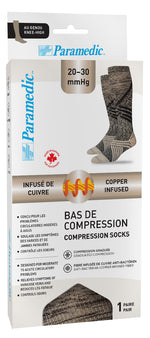 Diamond copper compression socks 20-30mmHg