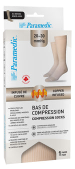 Copper compression socks 20-30mmHg
