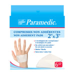 Compresses non-adhérentes 5 cm X 7,5 cm