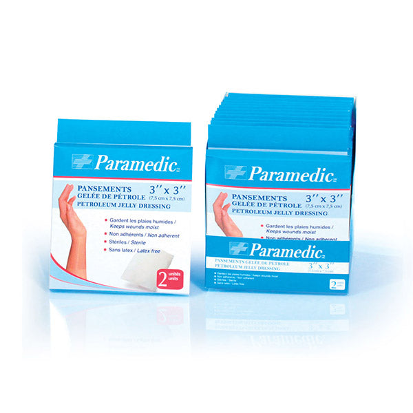 Pansement gel minéral 7,6 cm X 7,6 cm