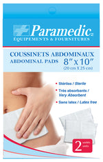 Compresses abdominales 20 cm x 25 cm (2)