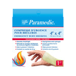 Emergency compresses for burns