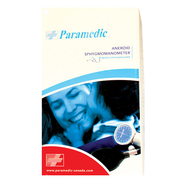 Sphygmomanometre with stethoscope