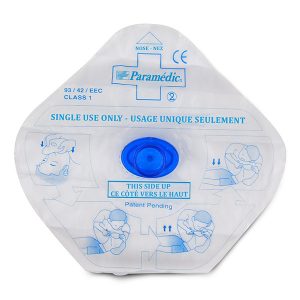 Disposable resuscitation mask  with valve