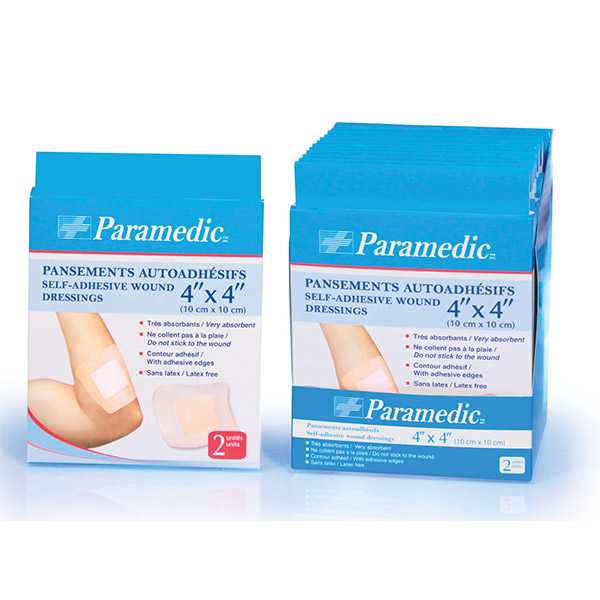 Pansement Hydrocolloid 4X4 (1Un) Paramedic Canada - Wellwise de Shoppers