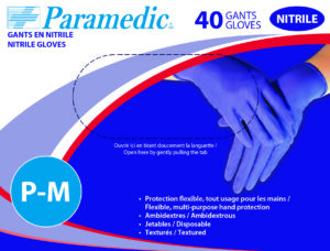 NITRILE GLOVES (40u)